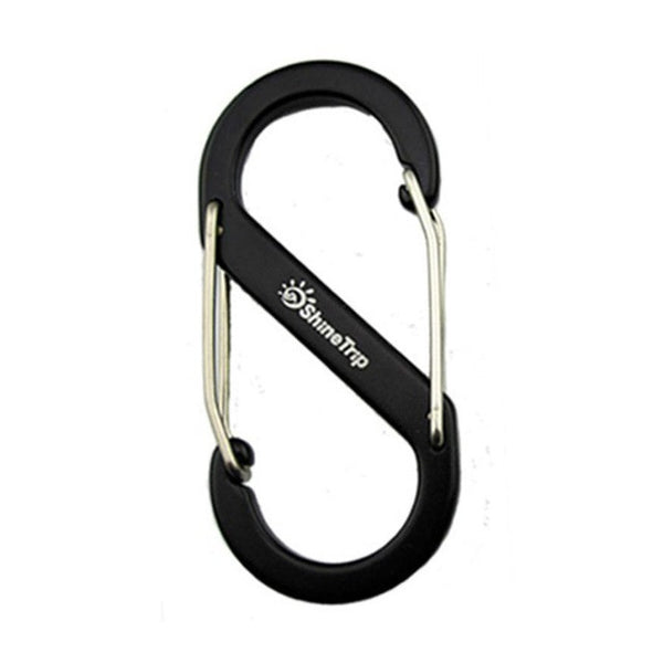 1 pcs 8 Word Pro Mountaineering Deduction Outdoor Equipment Tool Lightweight Camping Multi-functional Buckle