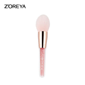 ZOREYA Brand Makeup Blusher Brushes Foundation Cosmetic Brush Makeup Tool inner Acrylic handle Fashion Design Hot Selling