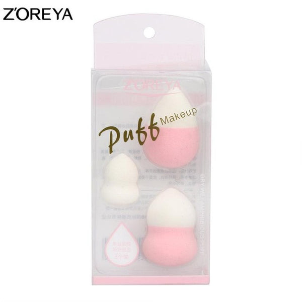 ZOREYA Brand 2017 New Design Makeup Foundation Blending Sponge   Puff Flawless Smooth Powder With 4 Kinds