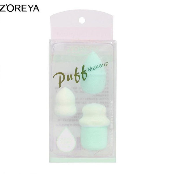 ZOREYA Brand 2017 New Design Makeup Foundation Blending Sponge   Puff Flawless Smooth Powder With 4 Kinds