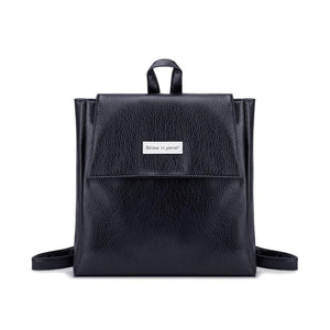 PU Leather Backpack - Fashion Rucksack
